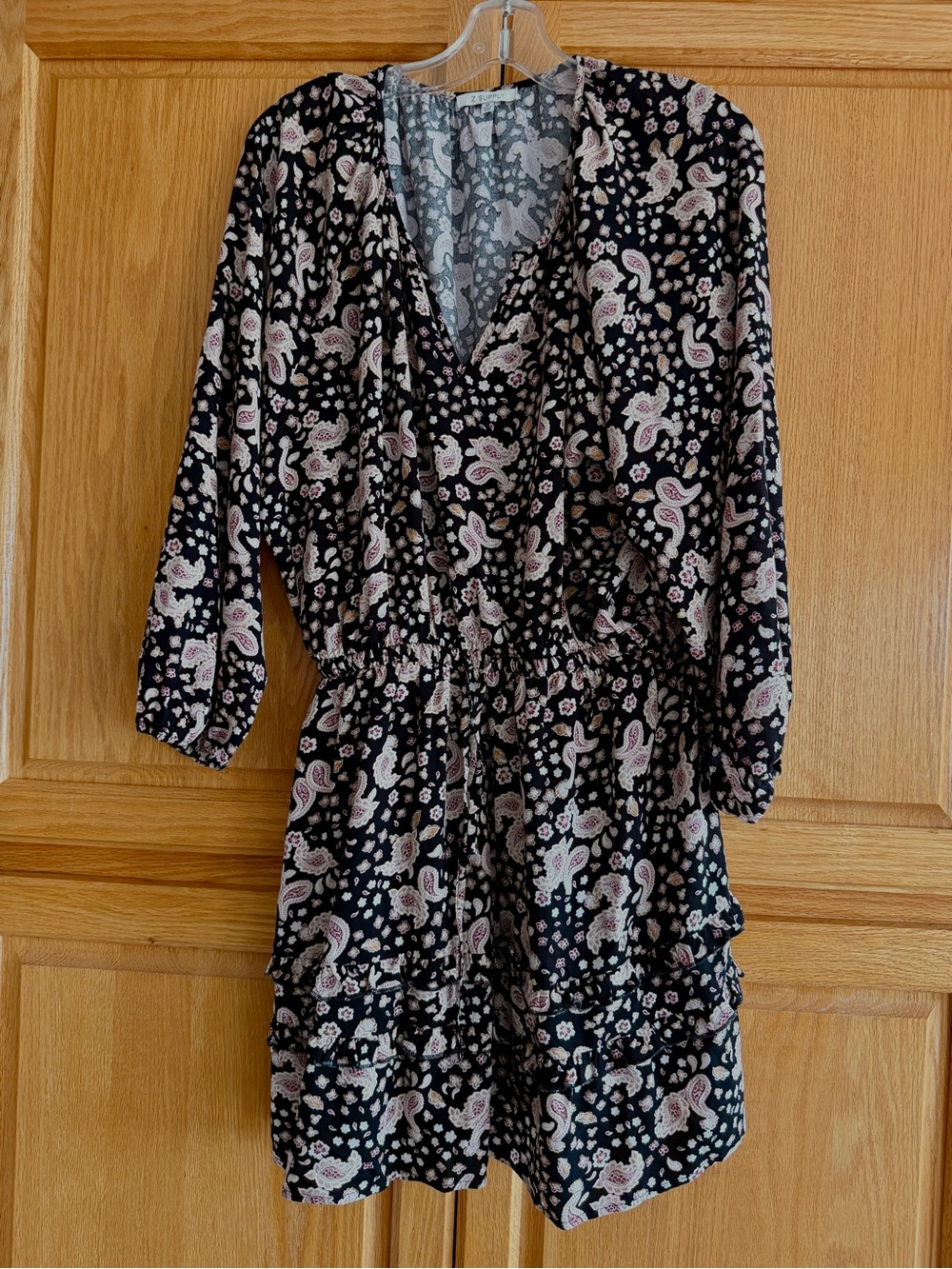 Z Supply size M long sleeve Rayon Mini Dress